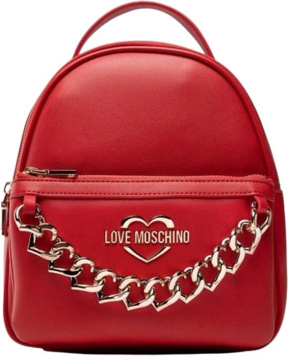 Love Moschino Rosso -rugzak Rood Dames
