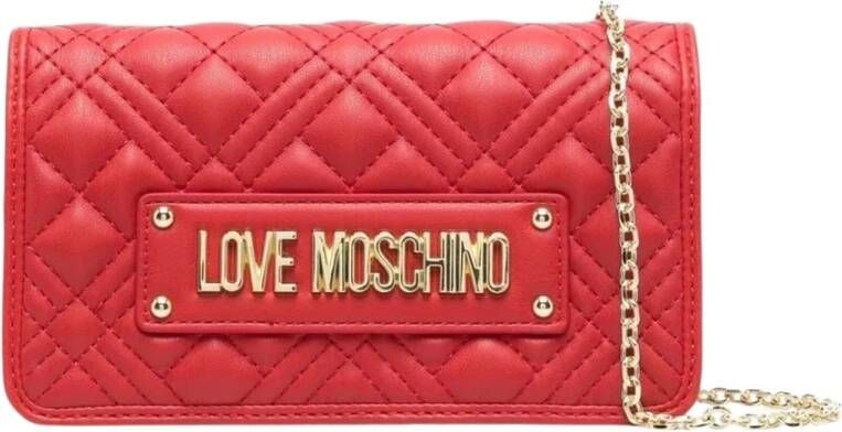 Love Moschino Hou van Moschino Women s Clutch Bag Rood Dames