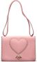 Love Moschino Roze Synthetisch Leren Schoudertas Pink Dames - Thumbnail 2