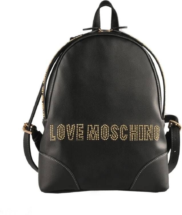 Love Moschino Stijlvolle Damesrugzak Hoogwaardige Materialen Black Dames