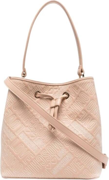 Love Moschino Schoudertas Beige Dames