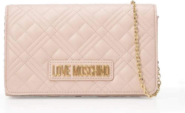 Love Moschino Crossbody bags Smart Daily Bag in poeder roze