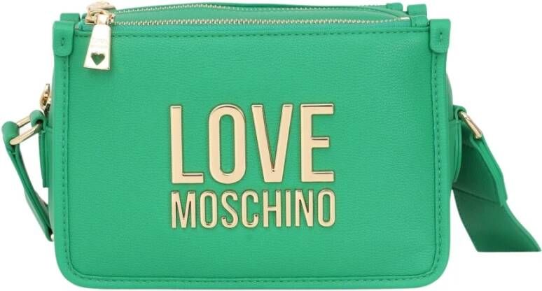 Love Moschino Schoudertas Groen Dames