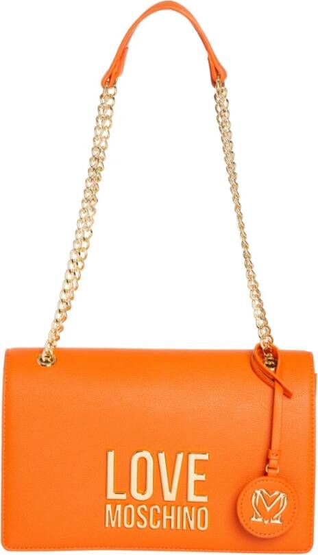Love Moschino Schoudertas Oranje Dames