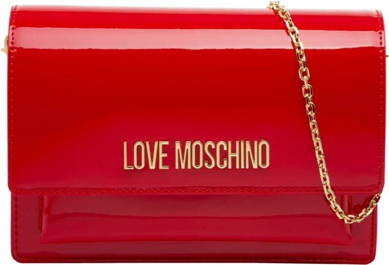 Love Moschino Cross Body Bags Red