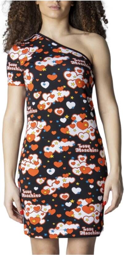 Love Moschino Short Dresses Rood Dames