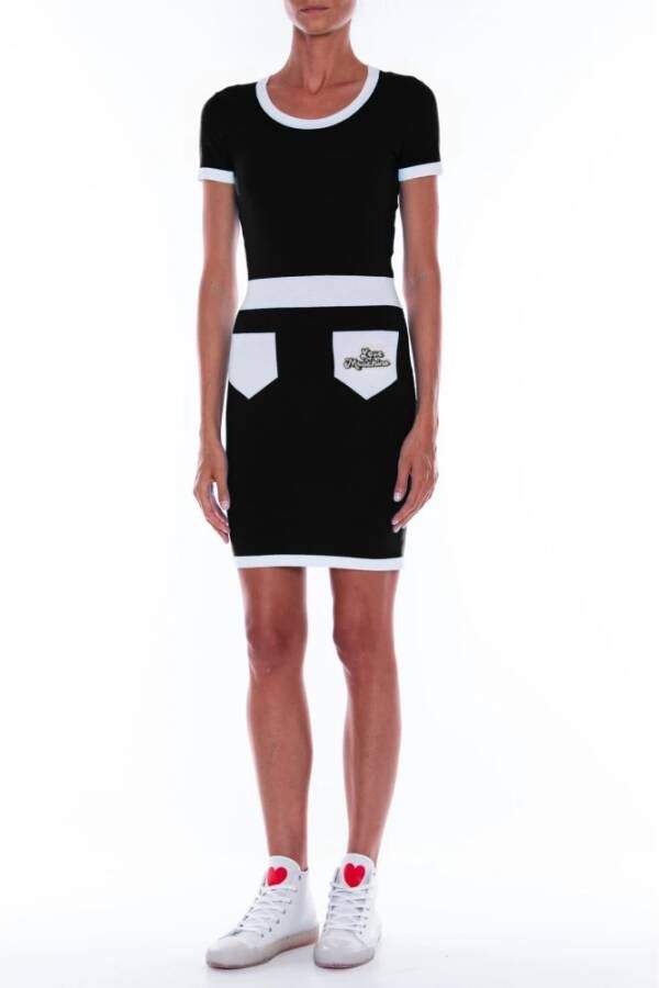 Love Moschino Short Dresses Zwart Dames
