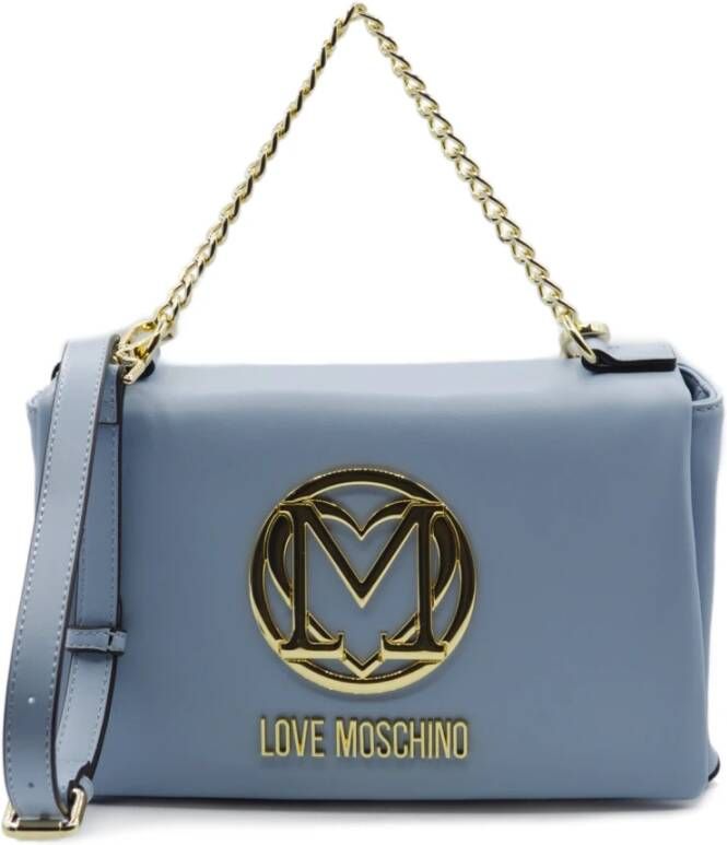 Love Moschino Stijlvolle Handtassen voor Trendy Vrouwen Blue Dames