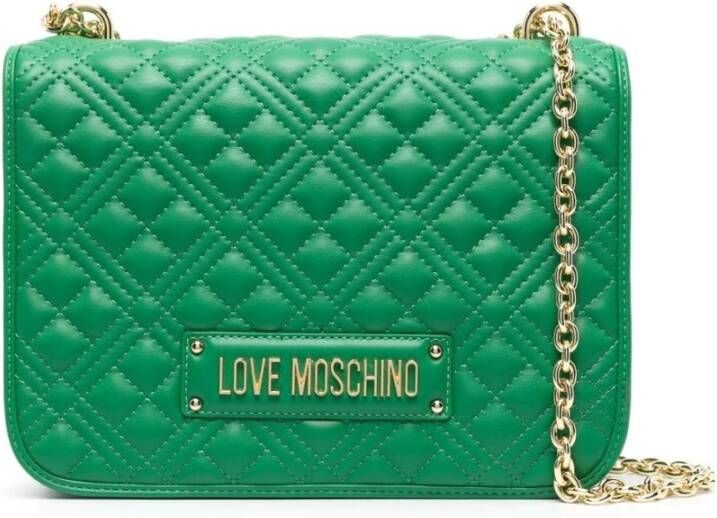 Love Moschino Shoulder Bags Groen Dames