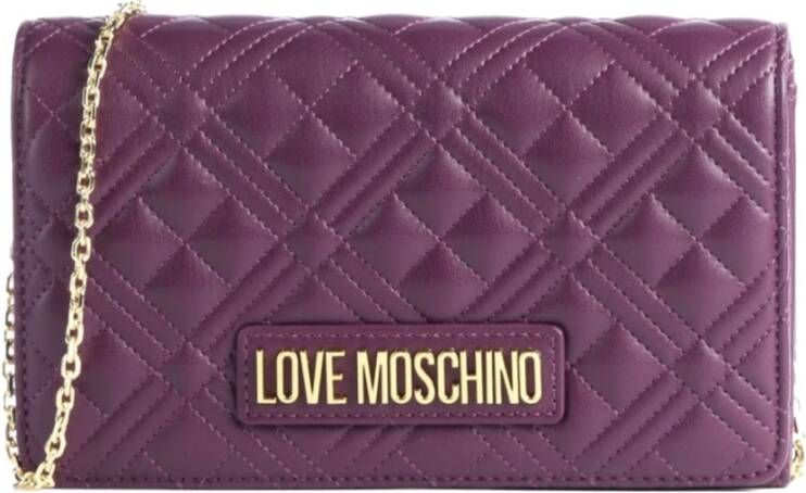 Love Moschino Shoulder Bags Paars Dames
