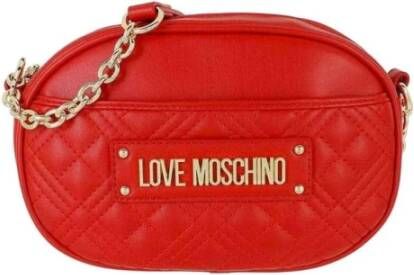 Love Moschino Satchels Borsa Quilted Pu in red