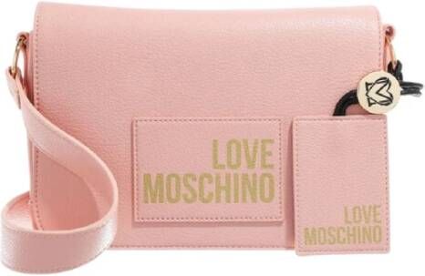 Love Moschino Crossbody bags Borsa Pu in poeder roze