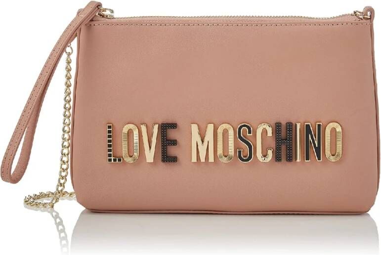 Love Moschino Shoulder Clutch Tas Pink Dames