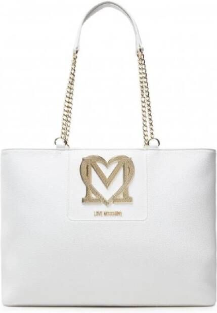 Love Moschino Crossbody bags Borsa Pu in white