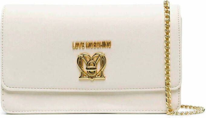 Love Moschino Borsa draai lock pu Wit Dames
