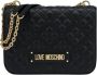 Love Moschino Schoudertas met logoplakkaat Zwart - Thumbnail 2