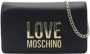 Love Moschino Clutches Borsa Bonded Pu in zwart - Thumbnail 3
