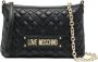 Love Moschino Clutches Borsa Quilted Pu in zwart - Thumbnail 2