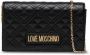 Love Moschino Clutches Borsa Quilted Pu in zwart - Thumbnail 2