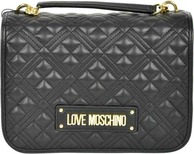 Love Moschino Crossbody bags Borsa Quilted Bag Pu in zwart