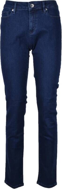 Love Moschino Slim-Fit Denim Blauwe Jeans voor Vrouwen Blauw Dames