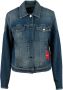 Love Moschino Stijlvolle Denim Blauwe Jas voor Vrouwen Blauw Dames - Thumbnail 1