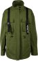 Love Moschino Stijlvolle Groene Parka voor Vrouwen Groen Dames - Thumbnail 1