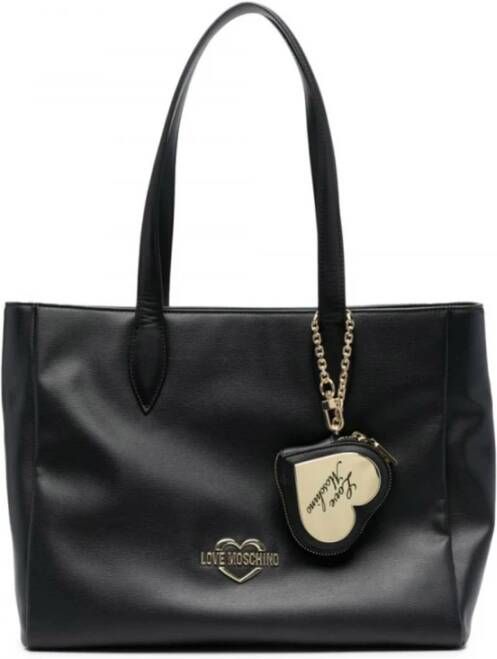 Love Moschino Crossbody bags Schwarze Shopper JC4082PP1HLD0000 in zwart