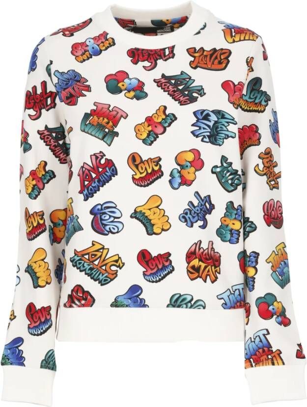 Love Moschino Sweater Wit Dames