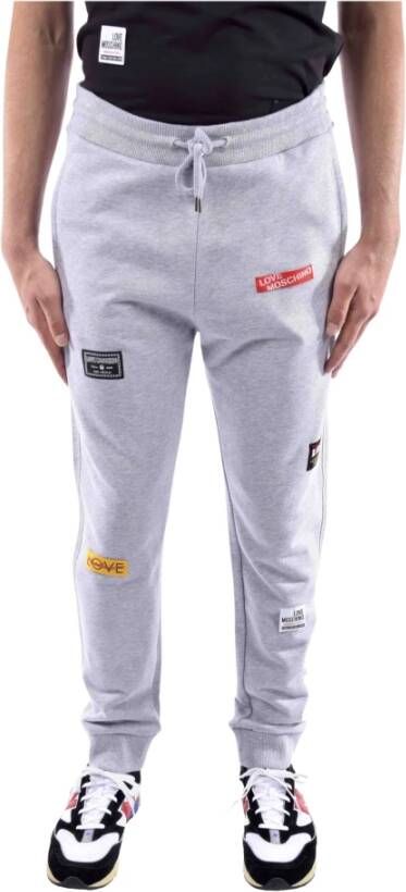 Love Moschino Sweatpants Grijs Heren