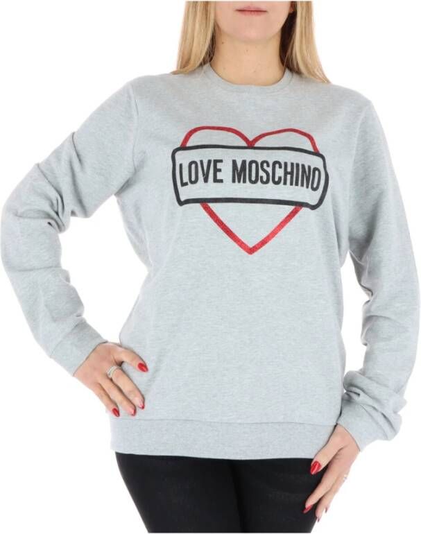 Love Moschino Sweatshirt Grijs Dames