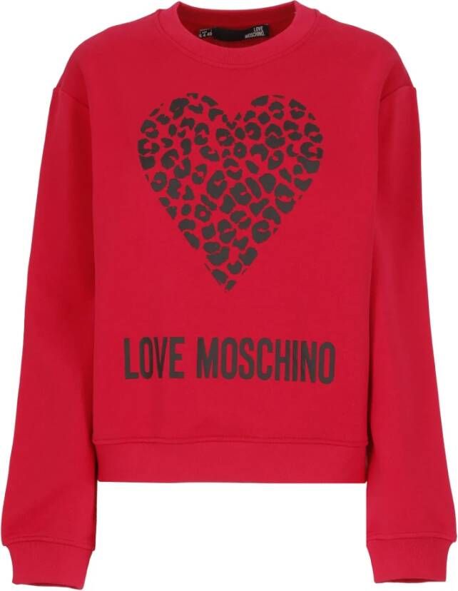 Love Moschino Sweatshirt Rood Dames