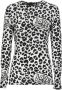 Love Moschino Viscose Sweater met Luipaardprint Meerkleurig Dames - Thumbnail 4