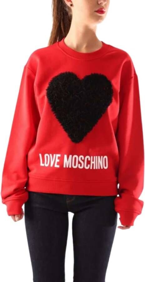 Love Moschino Sweatshirts Rood Dames