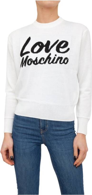 Love Moschino Sweatshirts Wit Dames