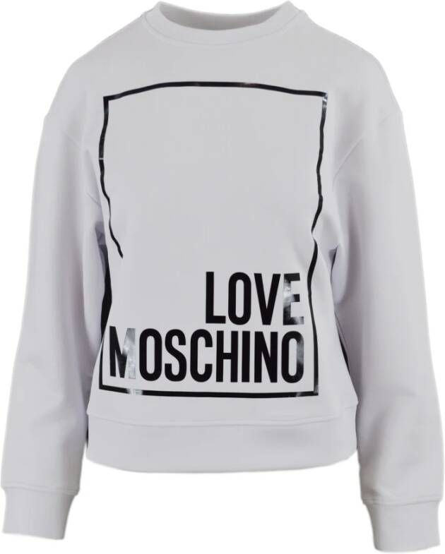 Love Moschino Sweatshirts Wit Dames
