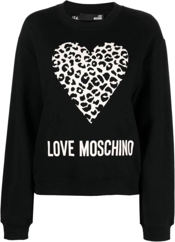 Love Moschino Sweatshirts Zwart Dames