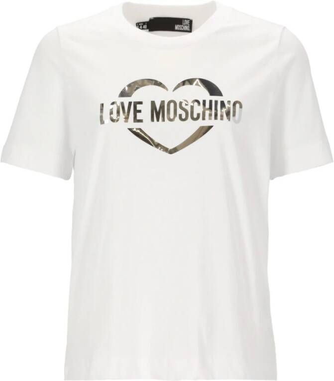 Love Moschino T-shirts Wit Dames