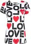 Moschino Katoenen T-shirt met zichtbaar logo Multicolor Dames - Thumbnail 2