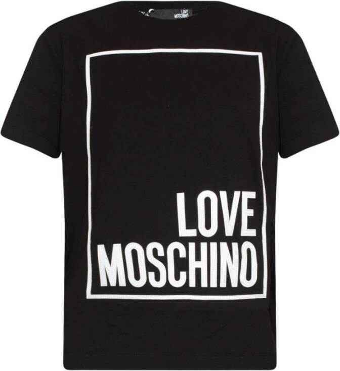 Love Moschino t-shirt Zwart Dames