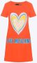 Love Moschino T-Shirts Orange Dames - Thumbnail 1