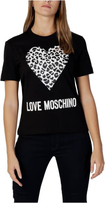 Love Moschino T-shirts Zwart Dames