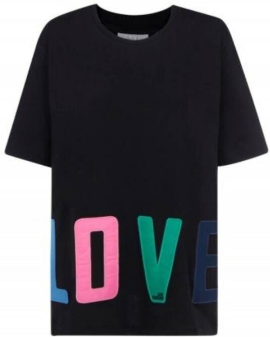 Love Moschino T-Shirts Zwart Heren