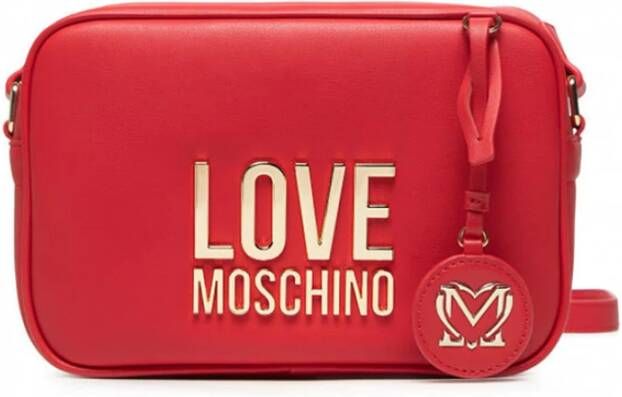 Love Moschino Satchels Borsa Bonded Pu in rood