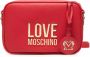 Love Moschino Satchels Borsa Bonded Pu in rood - Thumbnail 1