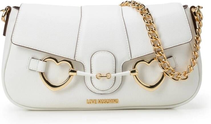 Love Moschino Women's Shoulder Bag White Dames