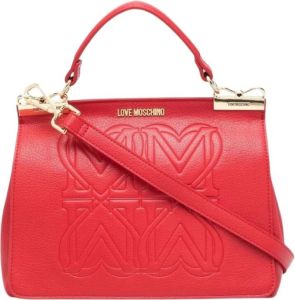 Love Moschino top handle tote bag Roze Dames