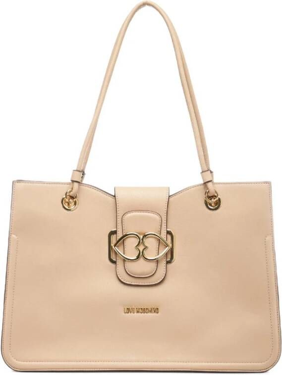 Love Moschino Tote Bags Beige Dames