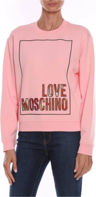 Love Moschino Trainingsshirt Roze Dames