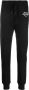 Love Moschino Zwarte broek met kanten sluiting Black Dames - Thumbnail 2